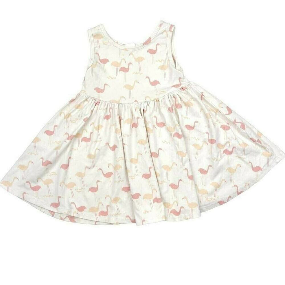 Vivie and Ash Handmade Flamingo Dress, Size 3